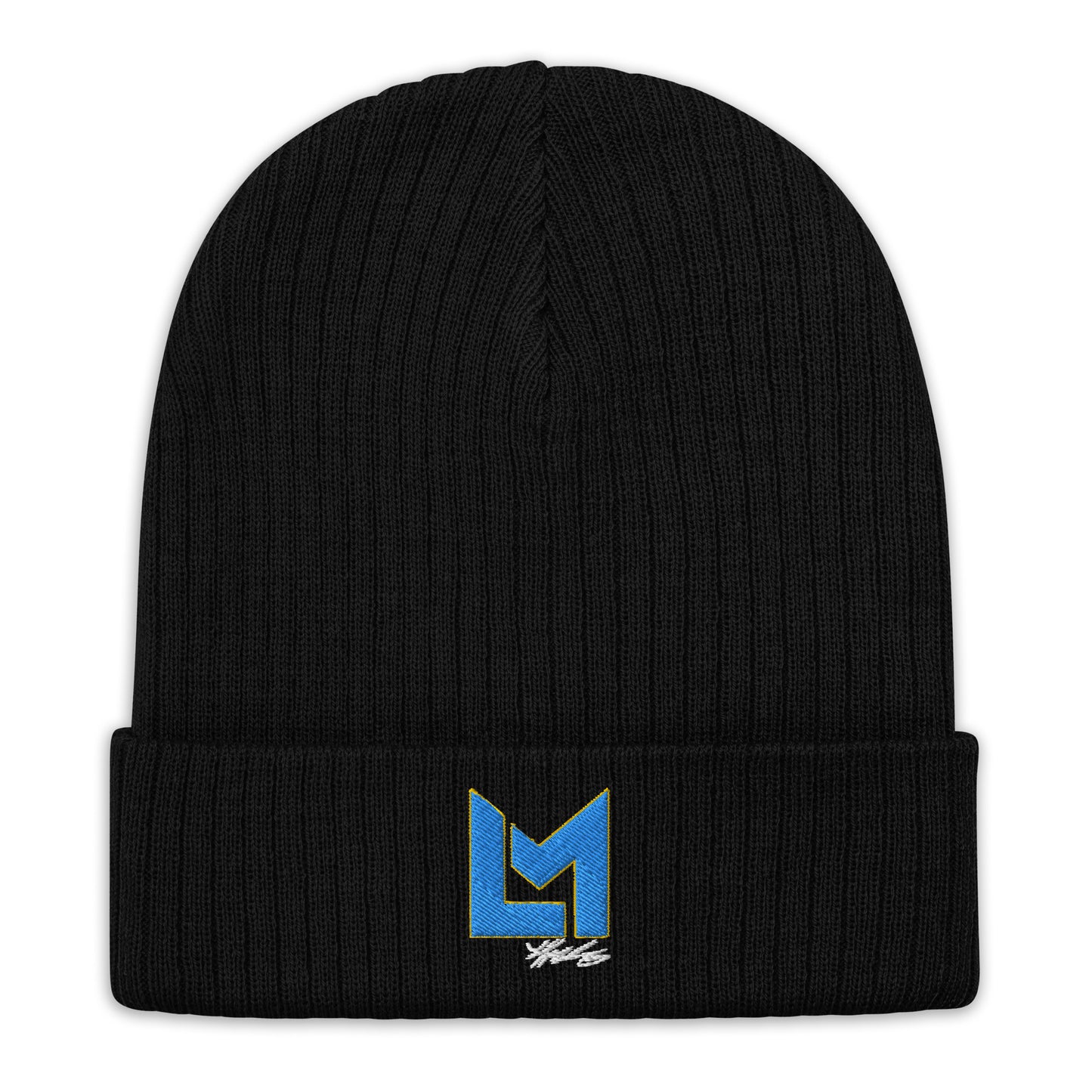 Embroidered Brand Logo Beanie