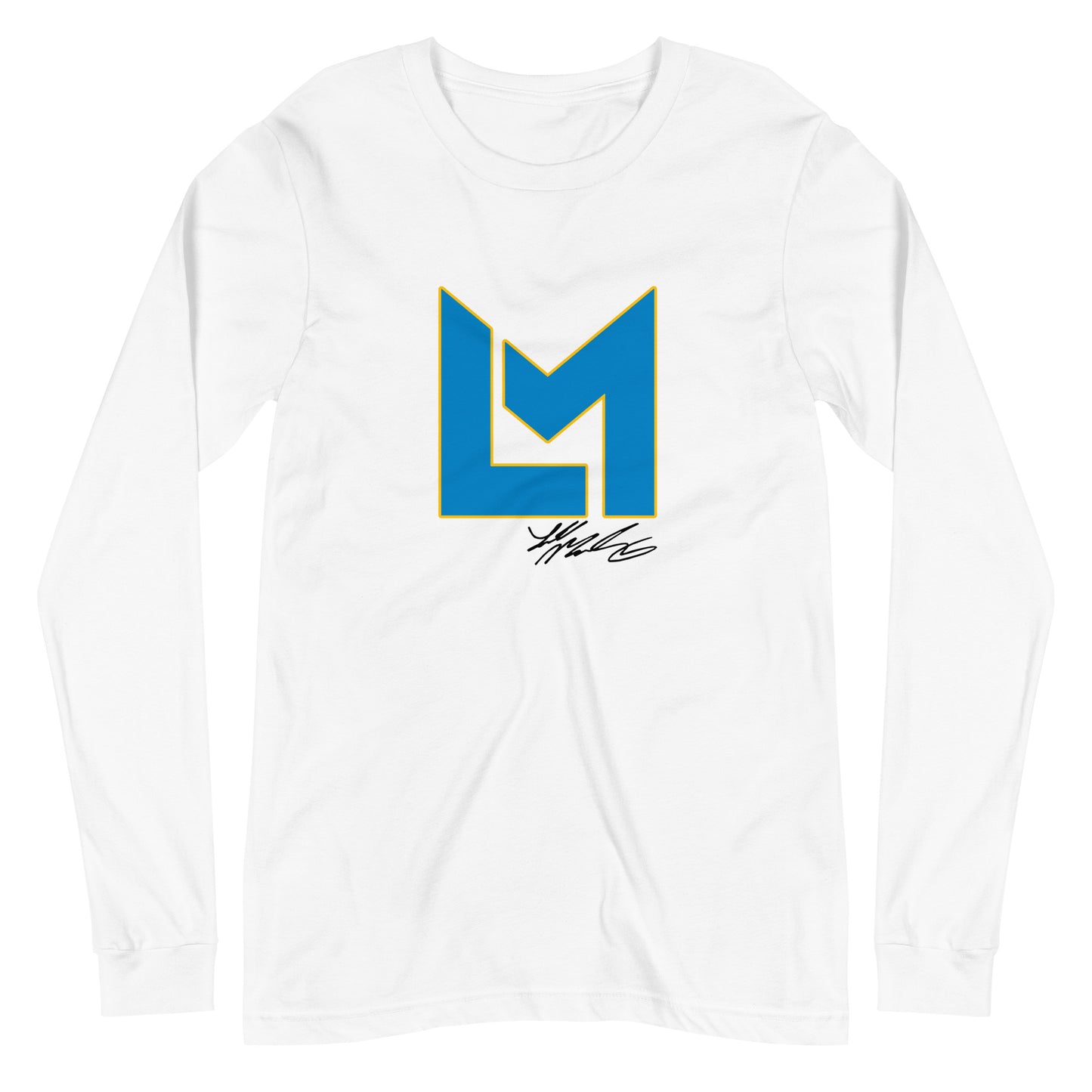 Signature Logo Long Sleeve - White