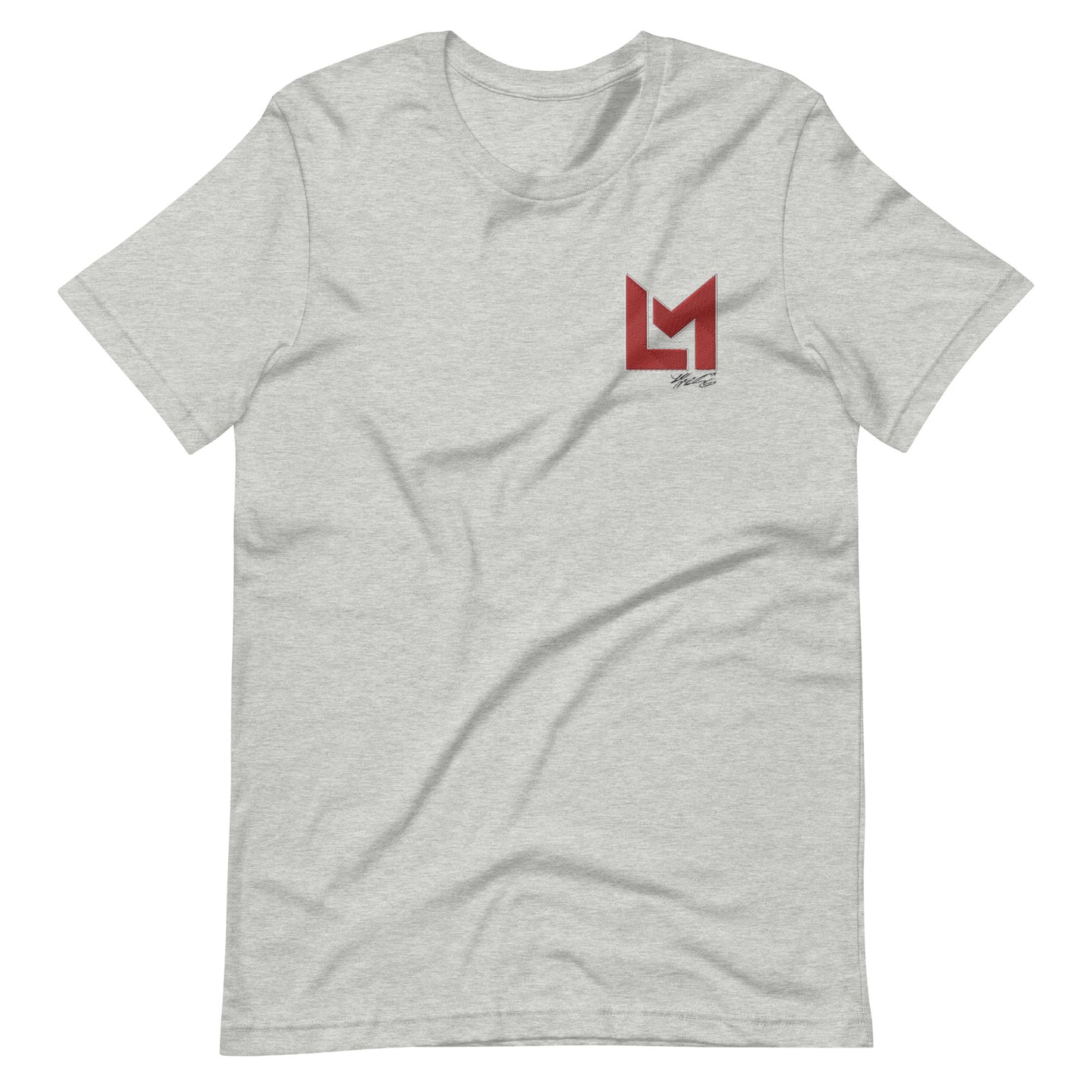 Embroidered Logo T-Shirt - Gray